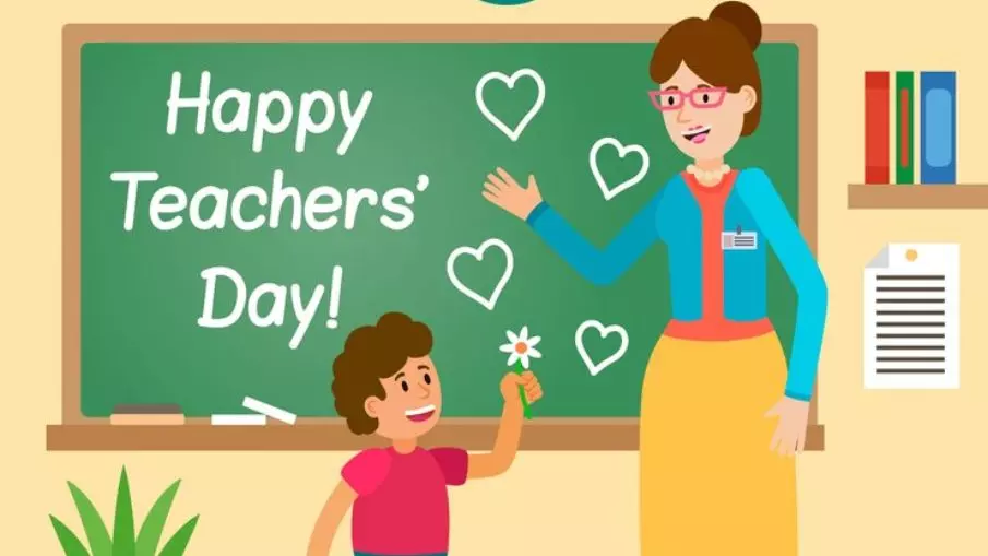 Teachers Day 2024 Wishes: शिक्षक दिवस के मौके पर अपने गुरुजनों को कुछ इस प्रकार संदेश भेजकर दे बधाई Teachers Day 2024 Wishes: शिक्षक दिवस के मौके पर अपने गुरुजनों को कुछ इस प्रकार संदेश भेजकर दे बधाई