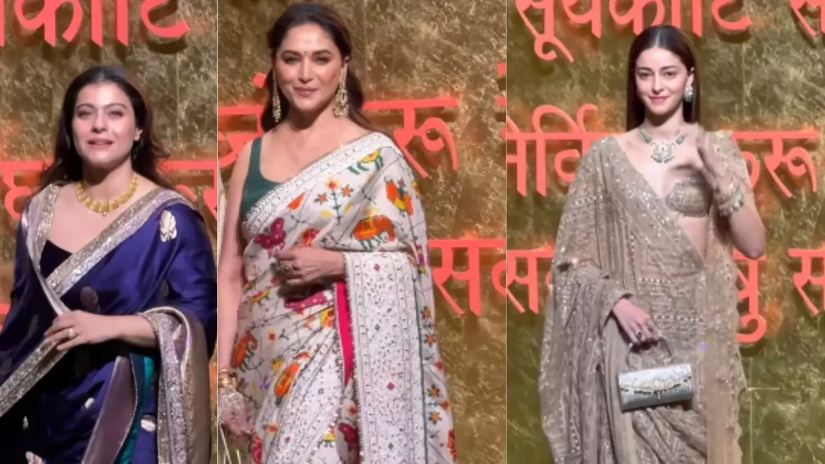 अंबानी गणेशोत्सव में काजोल,माधुरी दीक्षित संग कई बॉलीवुड एक्ट्रेस ने एथनिक आउटफिट में बिखेरा जलवा