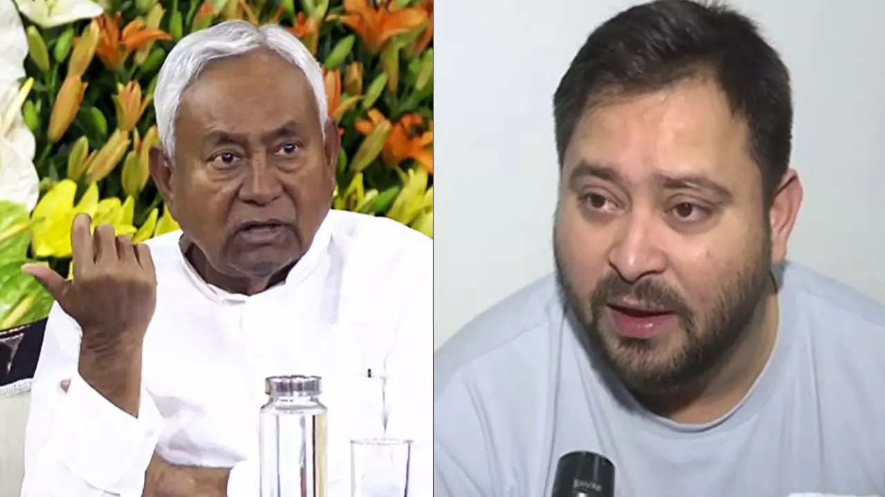 हाथ जोड़कर मांग रहे थे माफ़ी, तेजस्वी यादव ने बताया CM नीतीश से ऐसे हुआ था गठबंधन