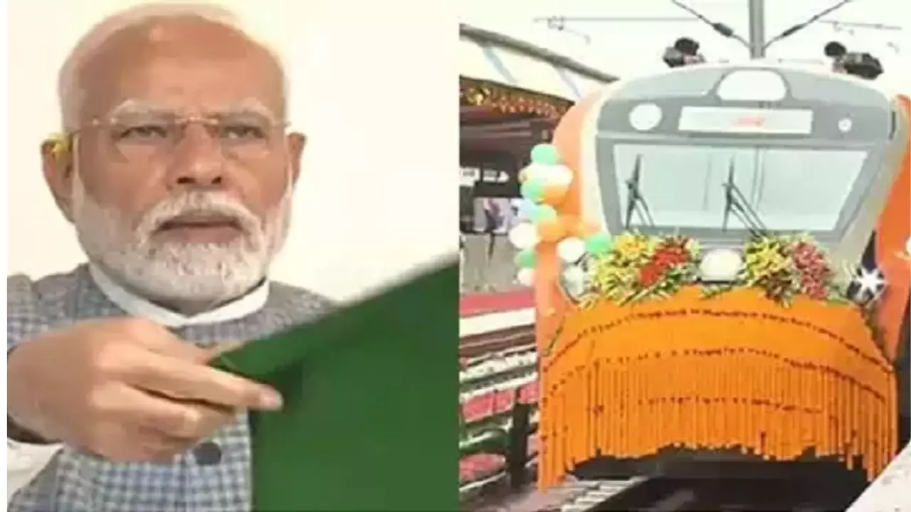 PM मोदी ने 6 वंदे भारत ट्रेन को दिखाई हरी झंडी, इन राज्यों को होगा फायदा