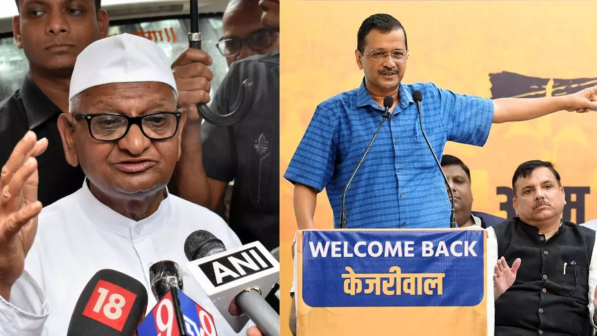 पैसे के नशे में डूब गए, अन्ना हजारे ने कसा केजरीवाल पर तंज