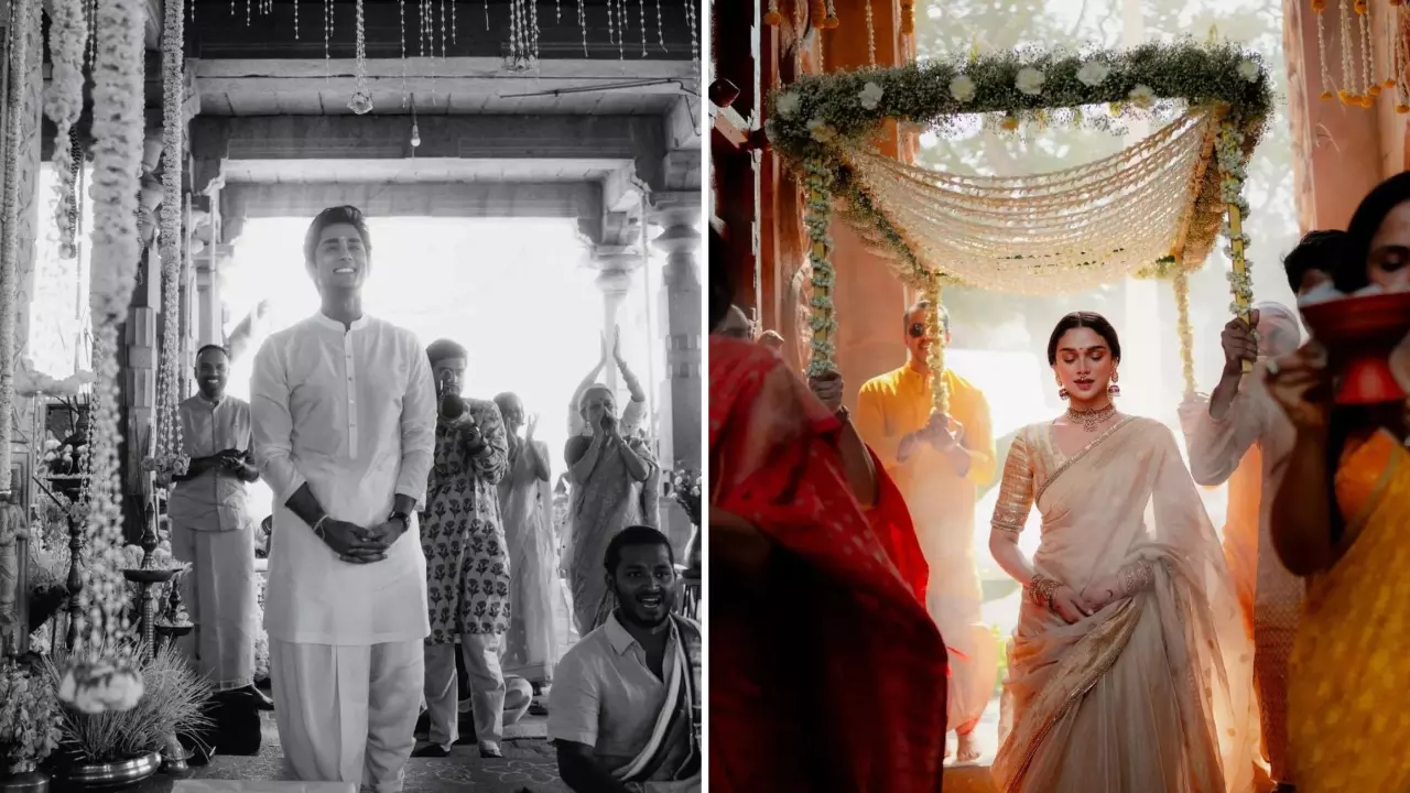 वानापर्थी के 400 साल पुराने मंदिर में रचाई Aditi Rao Hydari और Sidharth ने शादी, अनदेखी तस्वीरें आई सामने