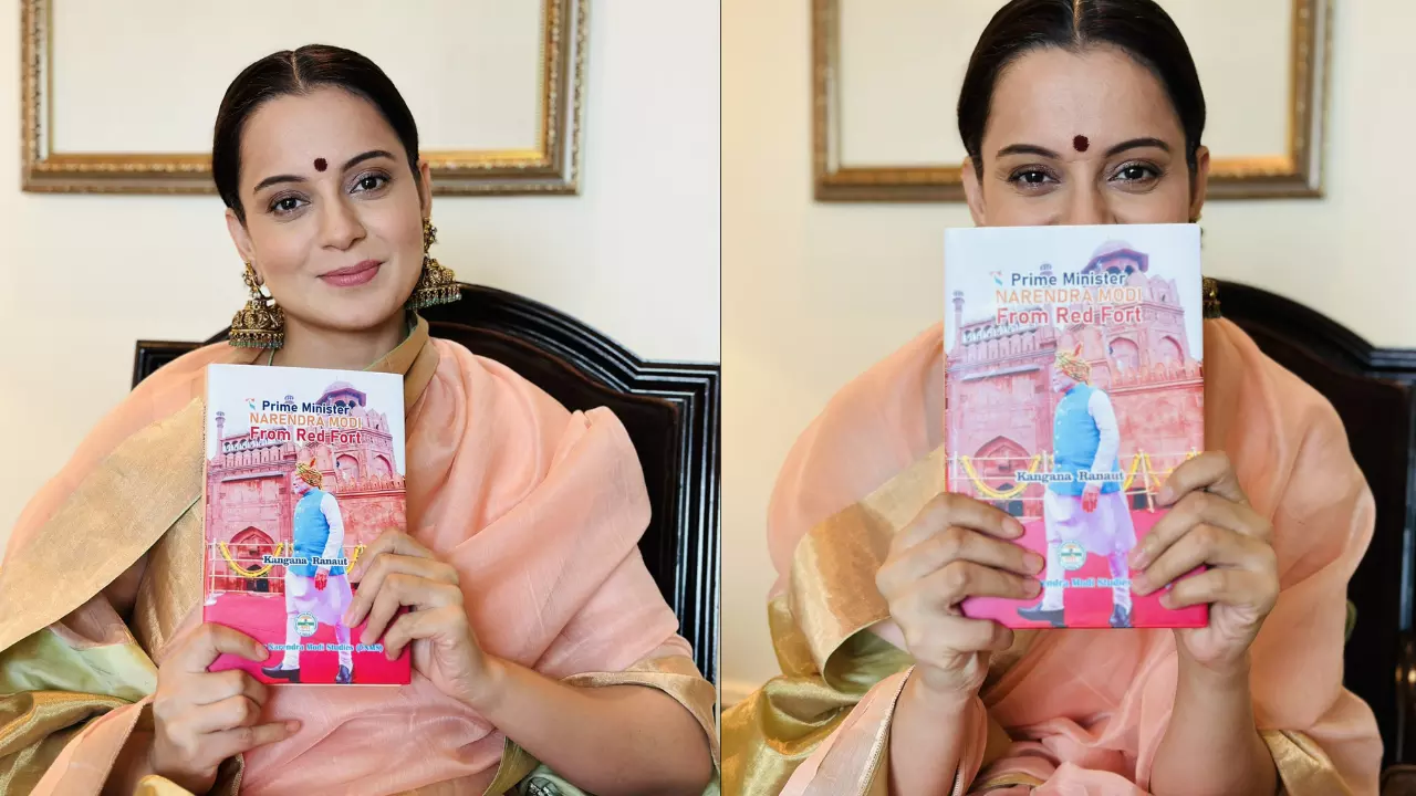 kangana Ranaut ने  PM मोदी पर लिखी किताब, प्रधानमंत्री को बताया सच्चा धर्मनिरपेक्ष व्यक्ति