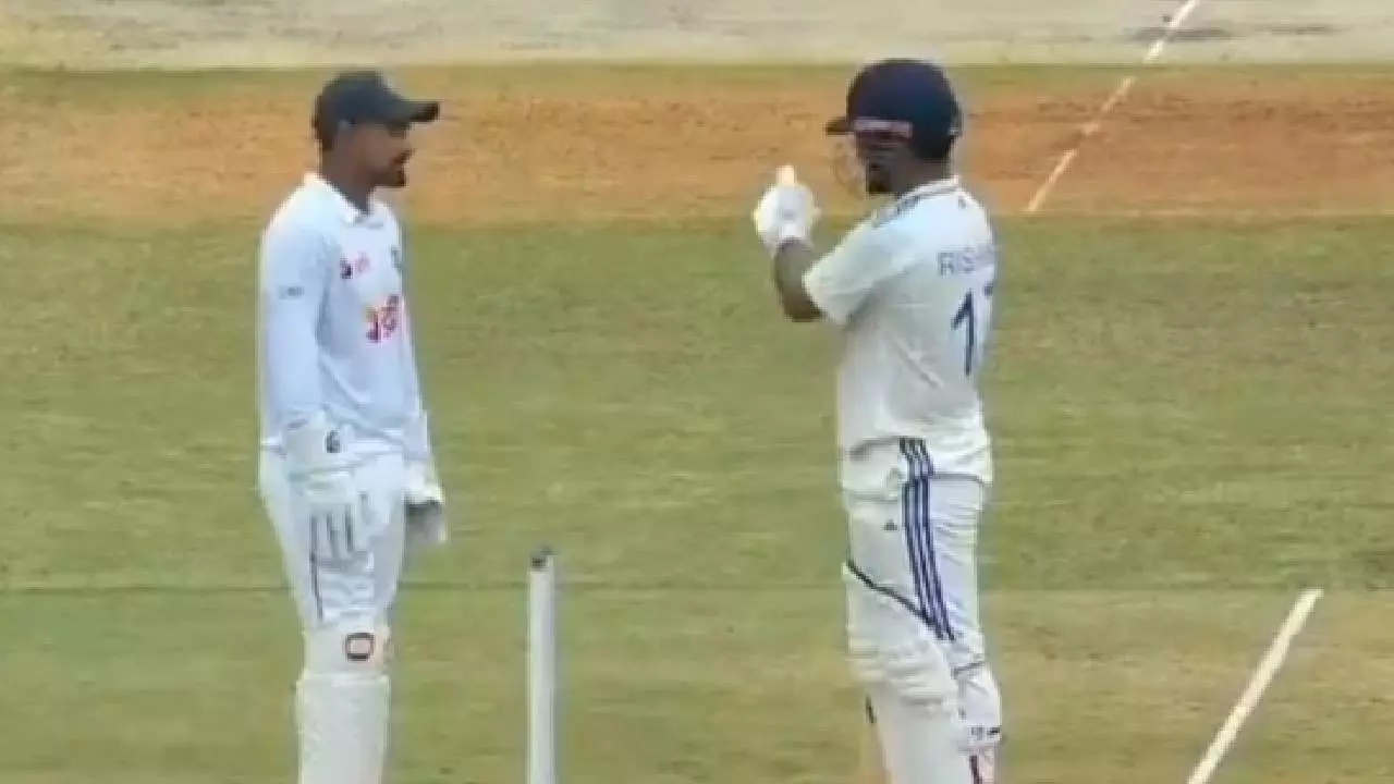 उसको फेंको न भाई मुझे क्यों मार रहे हो, लिटन दास पर भड़क गए ऋषभ पंत, देखें वीडियो