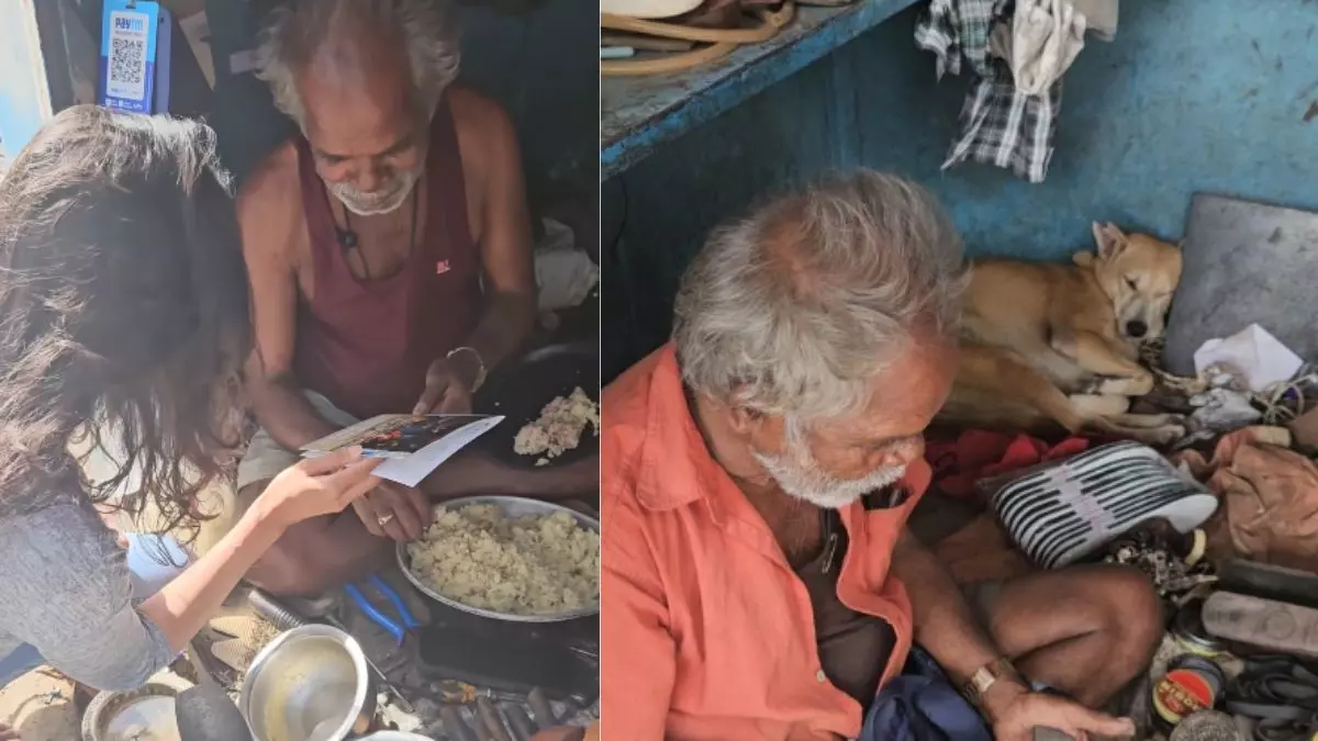 बेंगलुरु के मोची ने इंटरनेट पर हासिल की जीत,दिल छूं लेने वाला शानदार वीडियो वायरल