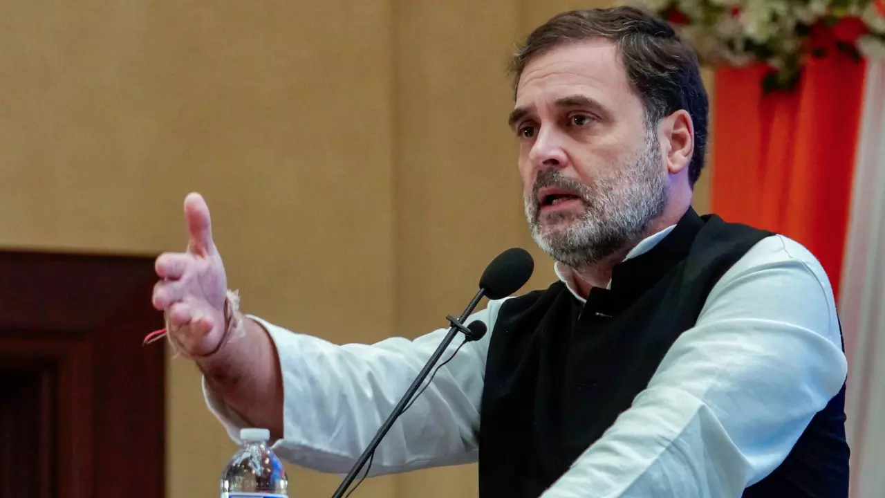 Rahul Gandhi पर FIR दर्ज, अमेरिका में दिए भाषण से जुड़ा है मामला