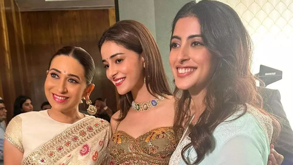 NBT Utsav Award 2024 : बेस्ट फ्रेंड Ananya Panday के लिए Navya Nanda ने लिया पढ़ाई से ब्रेक, मुंबई के आयोजित इवेंट में हुईं शामिल