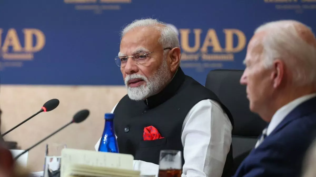 क्वाड सम्मेलन में PM मोदी का चीन को संदेश, हम किसी के खिलाफ नहीं क्वाड सम्मेलन में PM मोदी का चीन को संदेश, हम किसी के खिलाफ नहीं