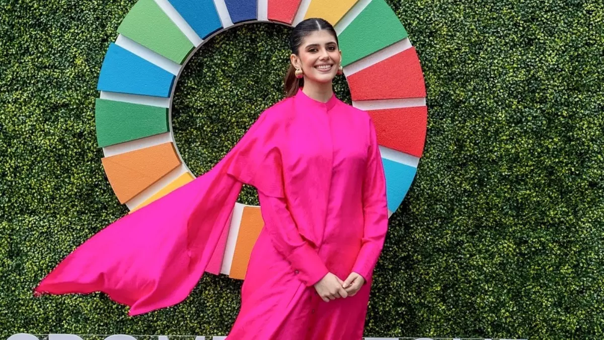 बॉलीवुड एक्ट्रेस संजना संघी ने यूनाइटेड नेशन्स में फ्यूचर समिट को लेकर कही ये बात