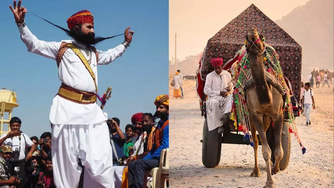 पधारो म्हारे देस: पुष्कर मेले में दिखती है राजस्थानी संस्कृति और चोखी ढाणी की झलक