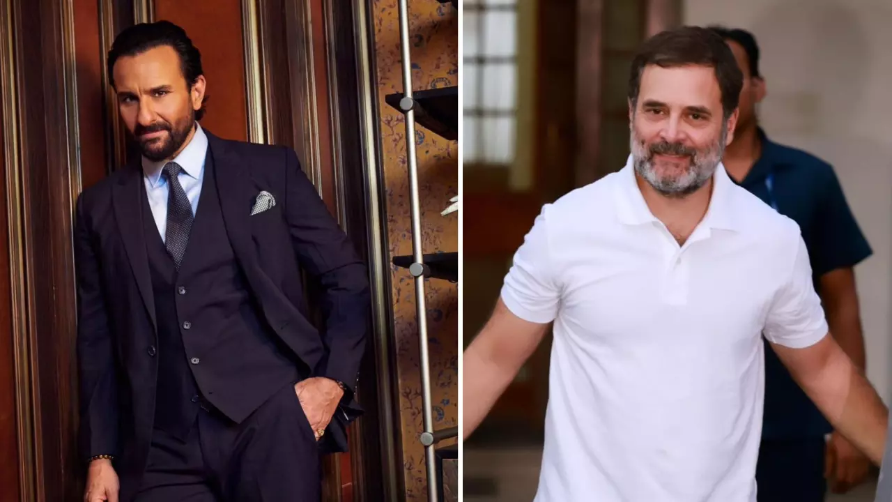 Saif Ali Khan ने Rahul Gandhi  को बताया ईमानदार और बहादुर राजनेता, कहा- लोग उनकी बातों का अपमान करते थे