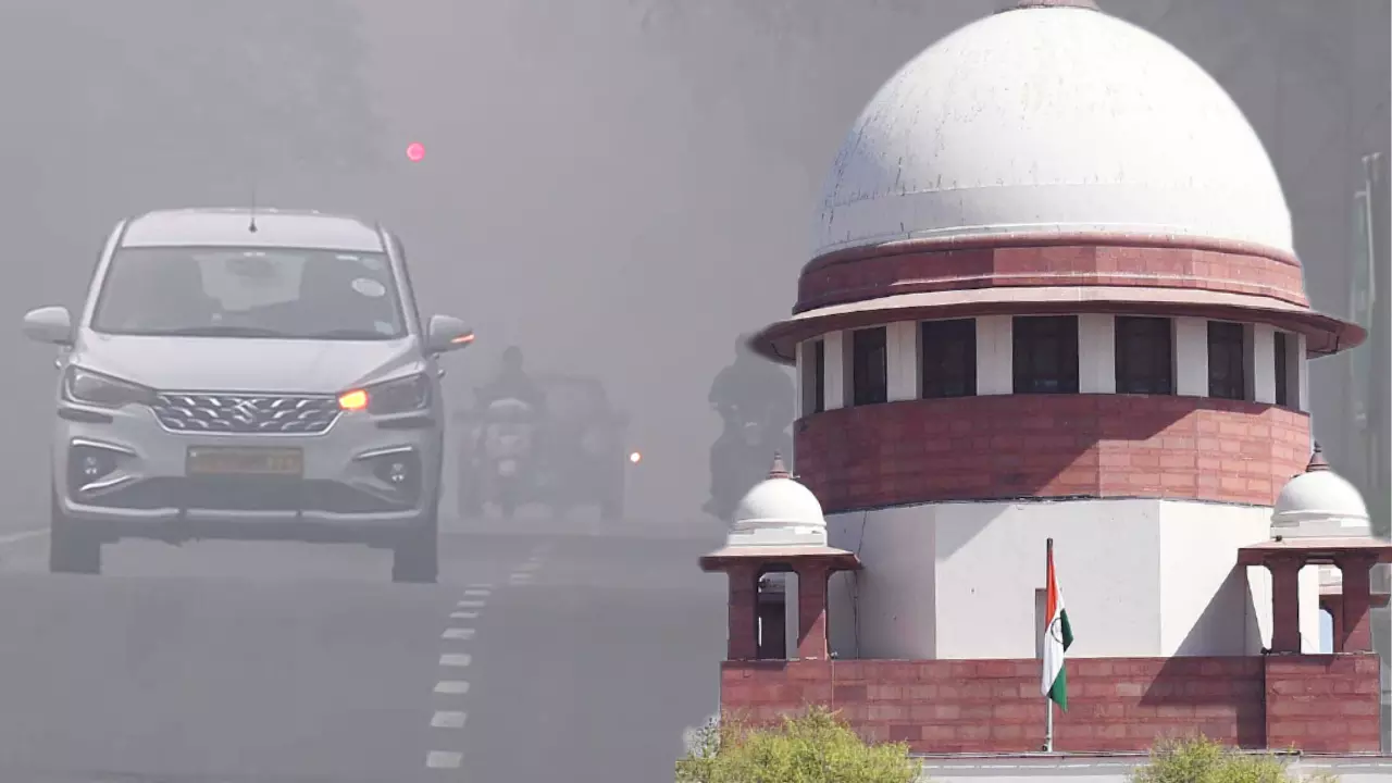 हर साल यही होता है, दिल्ली प्रदूषण पर सुप्रीम कोर्ट ने लगाई CAQM को फटकार, पराली पर भी पूछे सवाल
