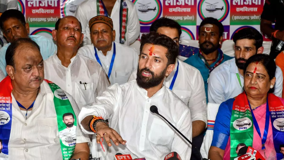 गठबंधन की राह खोज रहे चिराग पासवान, झारखंड विधानसभा चुनाव पर किया बड़ा ऐलान