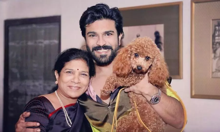 लंदन के मैडम तुसाद म्यूजियम में Ram Charan  और उनके पेट् Rhyme का बनेगा वैक्स स्टैचू