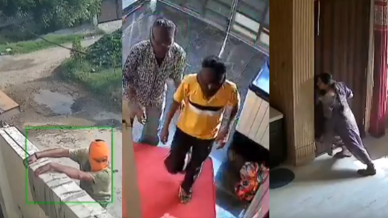 लुटेरों से अकेली भिड़ गई महिला, कैमरे में दिखी बहादुरी, वायरल हुआ वीडियो