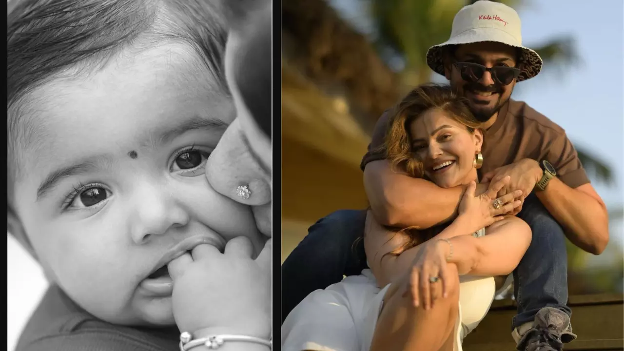 Rubina Dilaik और Abhinav Shukla ने नवरात्रि के शुभ अवसर पर रिवील किया जुड़वा बेटियों का चेहरा, फैंस ने कहा- बेहद क्यूट है