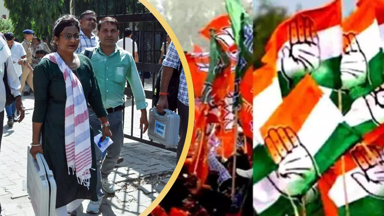 कांग्रेस और BJP में भितरघात! हरियाणा में बागी चेहरे कहां-कहां फंसा रहे पेंच? आज 90 सीटों पर हो रही वोटिंग कांग्रेस और BJP में भितरघात! हरियाणा में बागी चेहरे कहां-कहां फंसा रहे पेंच? आज 90 सीटों पर हो रही वोटिंग