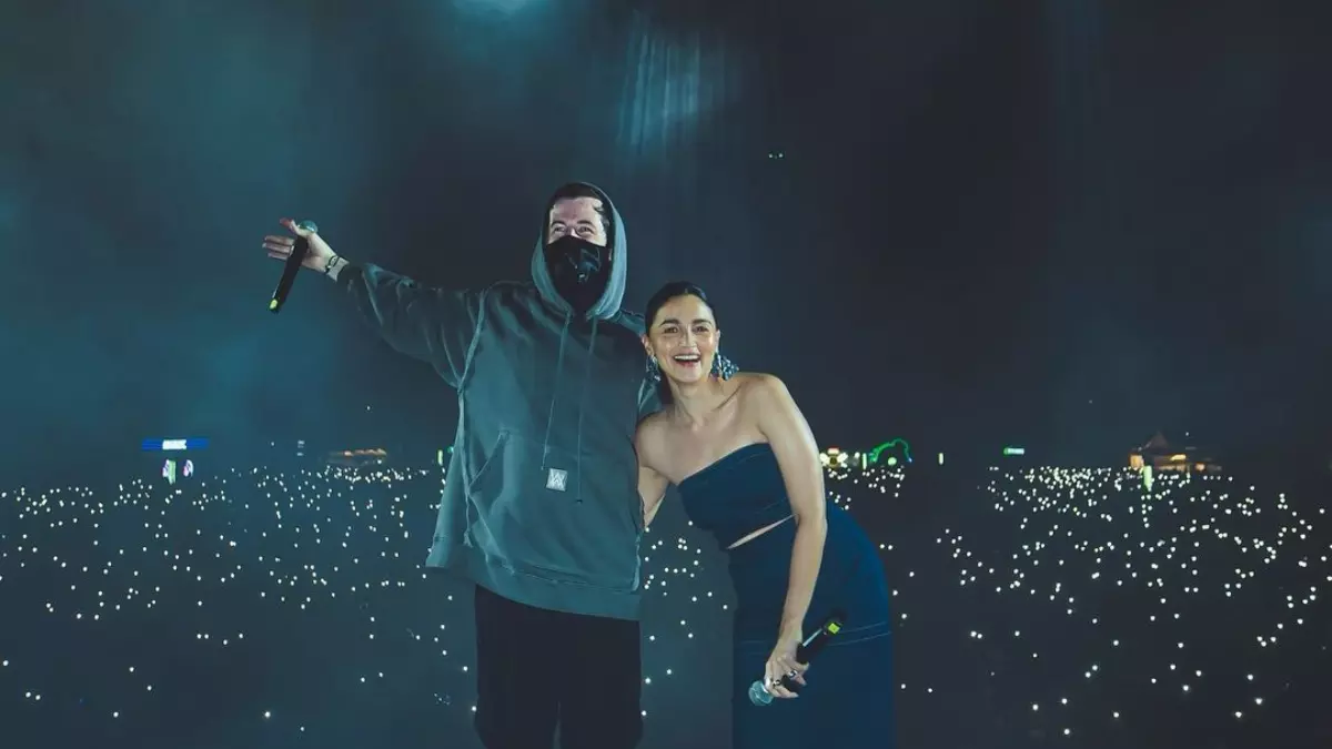 Alan Walker के कॉन्सर्ट में आलिया भट्ट ने की शिरकत, फैंस देखकर हुए खुश