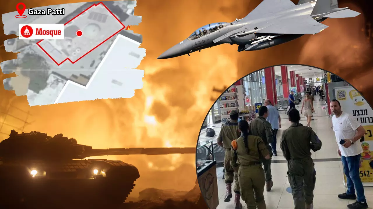 Israel Hezbollah War: आतंकी हमले से हिला दक्षिणी इजरायल, IDF ने गाजा पट्टी में मस्जिद को उड़ाया, जानिए तबाही पर नया Update