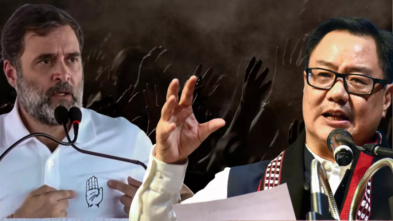 मत बनो कांग्रेस का वोट बैंक, आखिर किरेन रिजिजू क्यों दे रहे हैं मुसलमानों को चेतावनी?