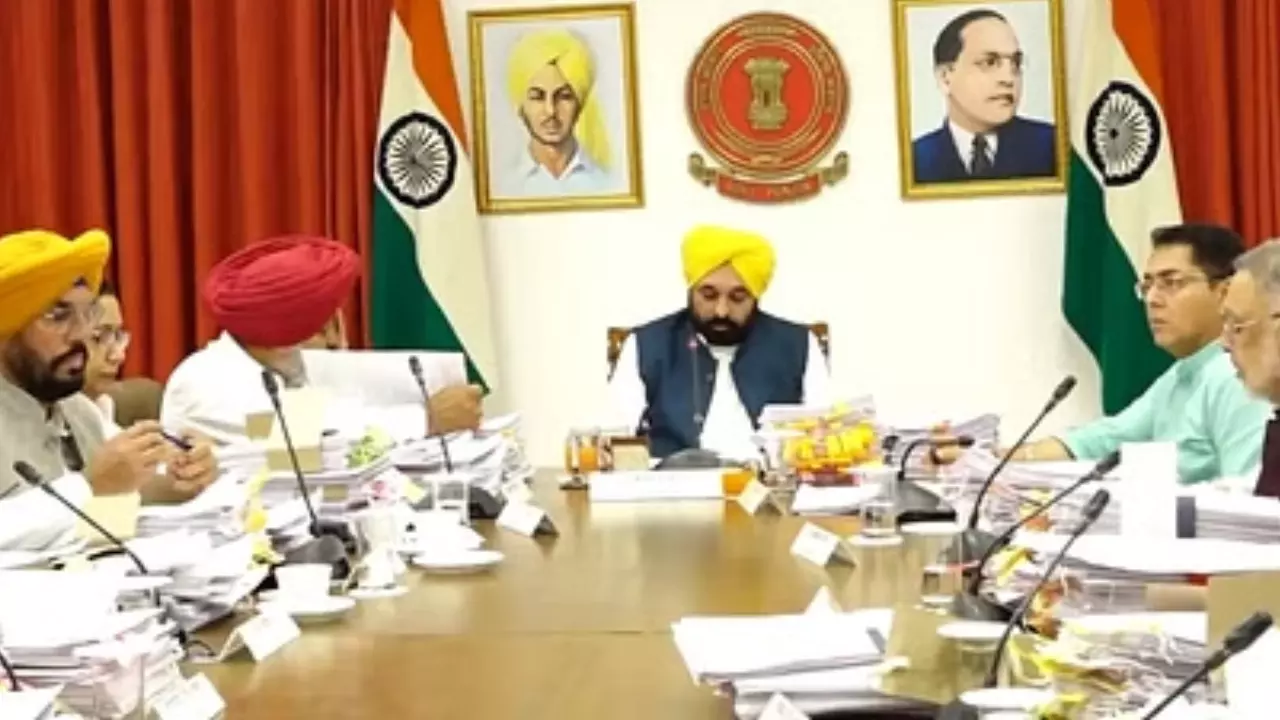 पंजाब कस्टम मिलिंग नीति को मंजूरी, कैबिनेट मीटिंग में CM भगवंत मान ने लिया फैसला