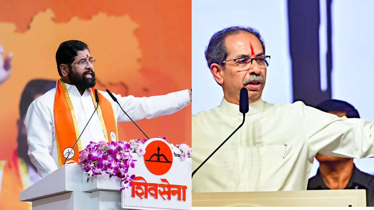 दशहरा रैली में शिवसेना का शक्ति प्रदर्शन, असली नकली पर CM शिंदे और उद्धव ठाकरे के बीच फिर छिड़ी जंग