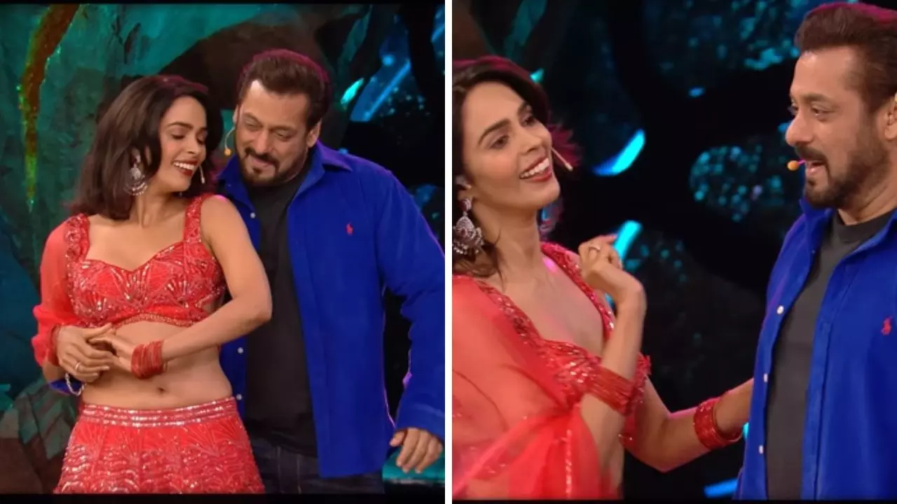 Bigg Boss 18: मल्लिका शेरावत ने सलमान के साथ किया रोमांस, शर्म से लाल हुए भाईजान