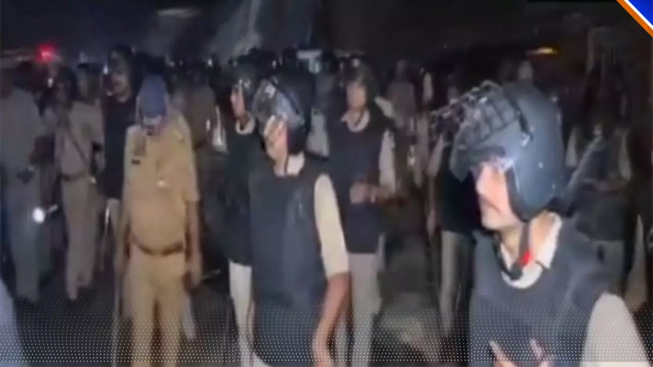 उत्तर प्रदेश बहराइच: मूर्ति विसर्जन के दौरान हुआ बवाल, फायरिंग और पथराव; एक की मौत