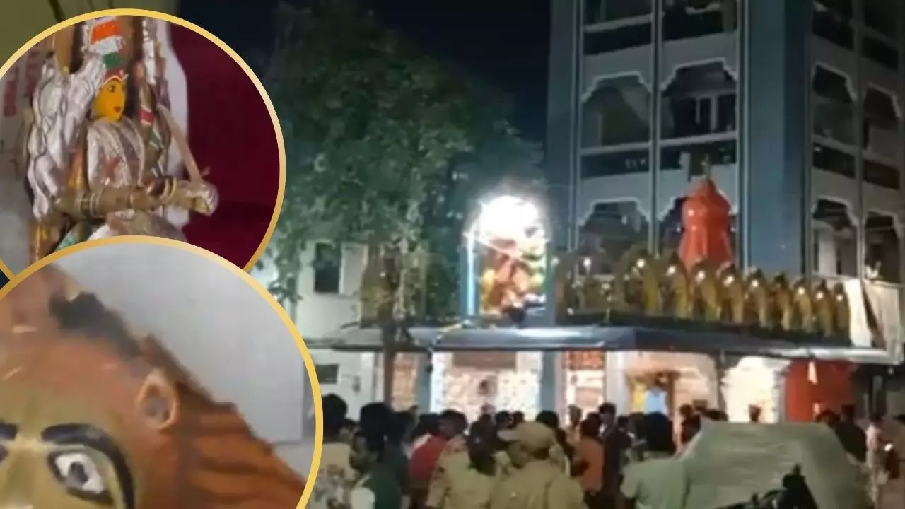 Telangana: मुथ्यलम्मा मंदिर पर हमला, घुसकर तोड़ी गई मूर्तियां, स्थानीय लोगों का फूटा गुस्सा
