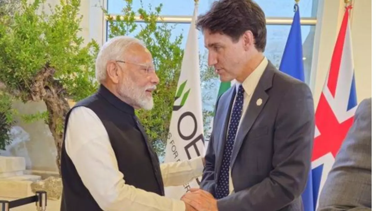 भारत ने कनाडा के 6 राजनयिकों को किया बाहर, तुरंत देश छोड़ने का आदेश, ट्रूडो की वजह से दोस्ती में आई दरार भारत ने कनाडा के 6 राजनयिकों को किया बाहर, तुरंत देश छोड़ने का आदेश, ट्रूडो की वजह से दोस्ती में आई दरार