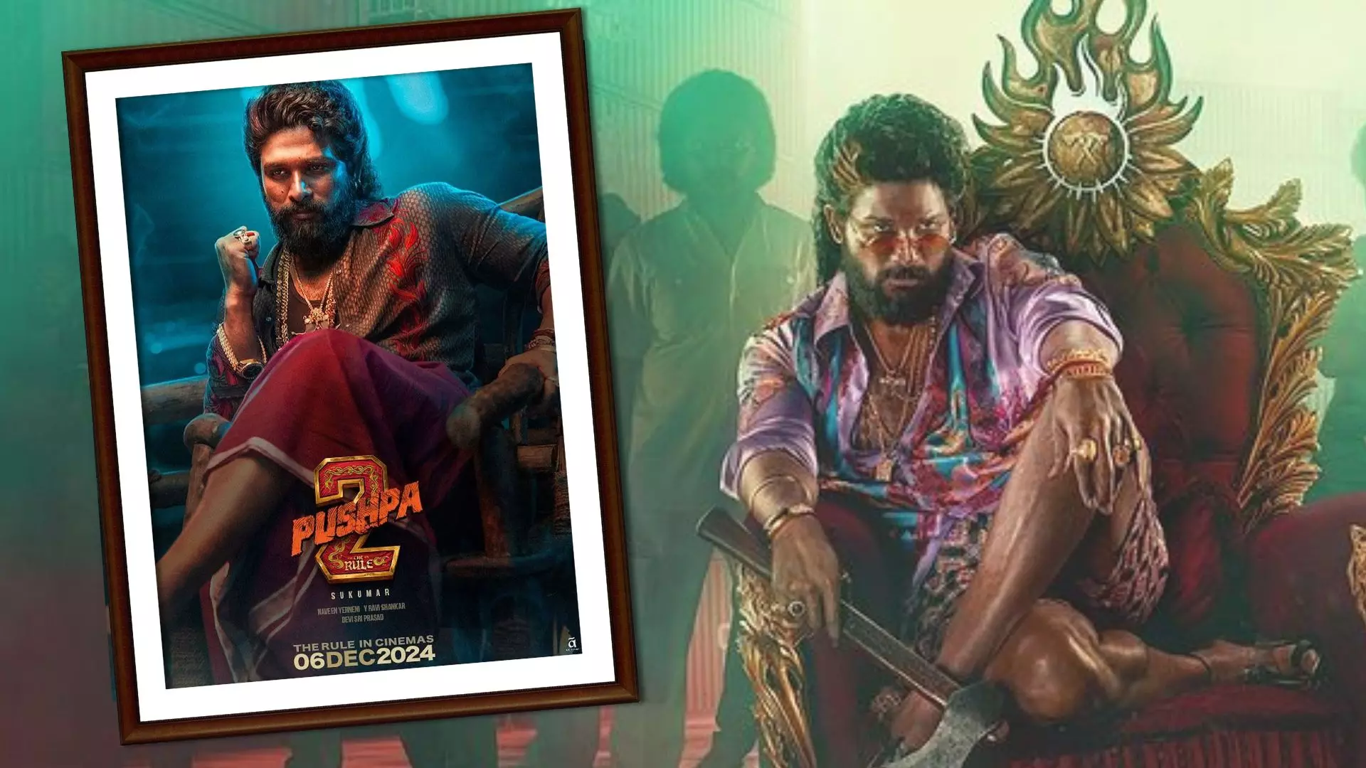 Pushpa 2: The Rule के नए पोस्टर ने फैंस की बढ़ाई एक्साइटमेंट, स्वैग में दिखें Allu Arjun