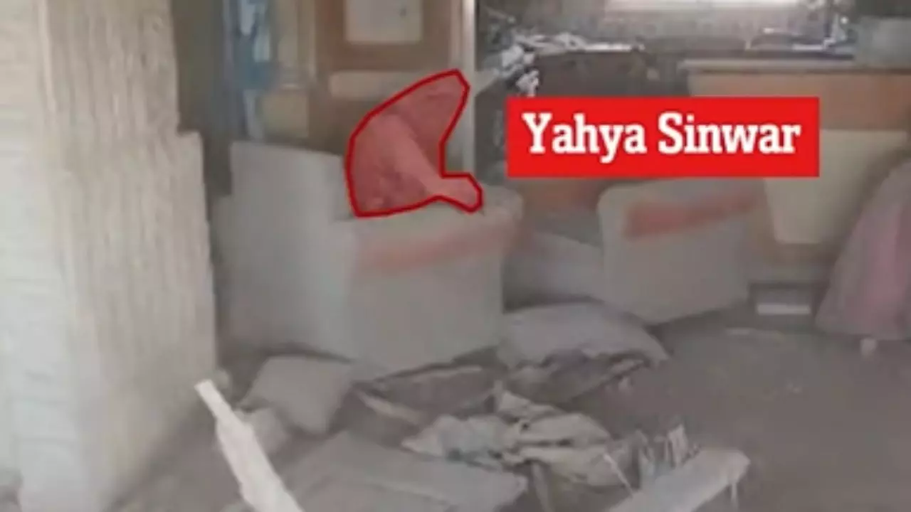 मौत से पहले क्या कर रहा था हमास चीफ याह्या सिनवार, आखिरी पलों का वीडियो आया सामने