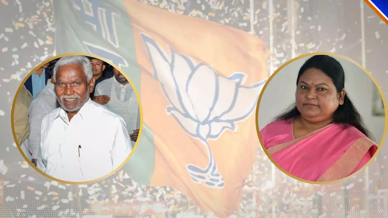 झारखंड विधानसभा चुनाव: बीजेपी की पहली लिस्ट जारी, सरायकेला से चंपई सोरेन और जामताड़ा से सीता सोरेन को टिकट