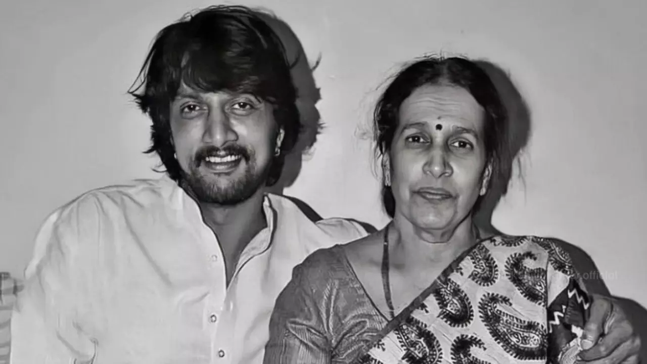 कन्नड़ एक्टर Kichcha Sudeep की मां का हुआ निधन, लंबी बिमारी से जूझ रही थी सरोजा