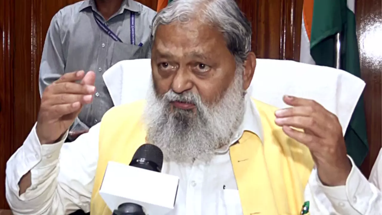 अनिल विज के हाथ से निकला ये मंत्रालय, खुद को बता रहे थे सीएम पद का दावेदार, सीएम सैनी ने कर दिया खेला