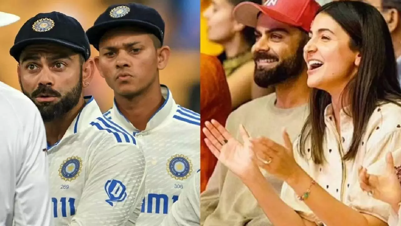 न्यूजीलैंड से मिली हार के बाद अनुष्का के पास पहुंचे विराट, कृष्णा दास कीर्तन इवेंट में साथ आए नजर