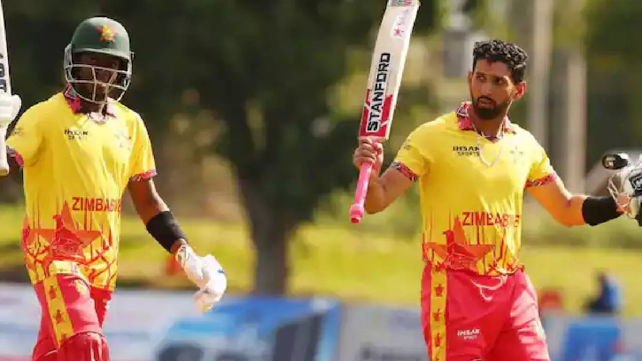 पहले बनाया T20 में सबसे बड़ा स्कोर फिर दर्ज की सबसे बड़े अंतर से जीत, जिम्बाब्वे ने तोड़े कई रिकॉर्ड पहले बनाया T20 में सबसे बड़ा स्कोर फिर दर्ज की सबसे बड़े अंतर से जीत, जिम्बाब्वे ने तोड़े कई रिकॉर्ड