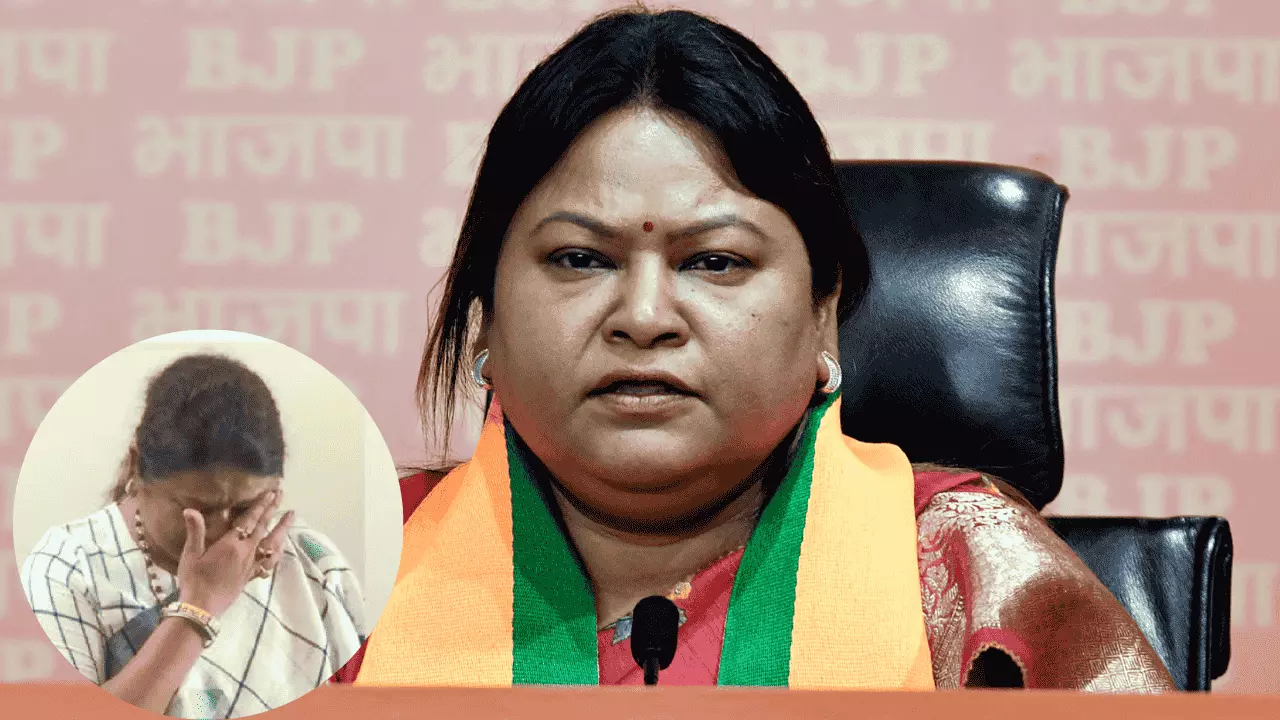 प्रेस कॉन्फ्रेंस में अचानक रोने लगीं सीता सोरेन! कांग्रेस नेता ने की थी ये टिप्पणी, सुनिए... बीजेपी नेता ने कैसे लताड़ा