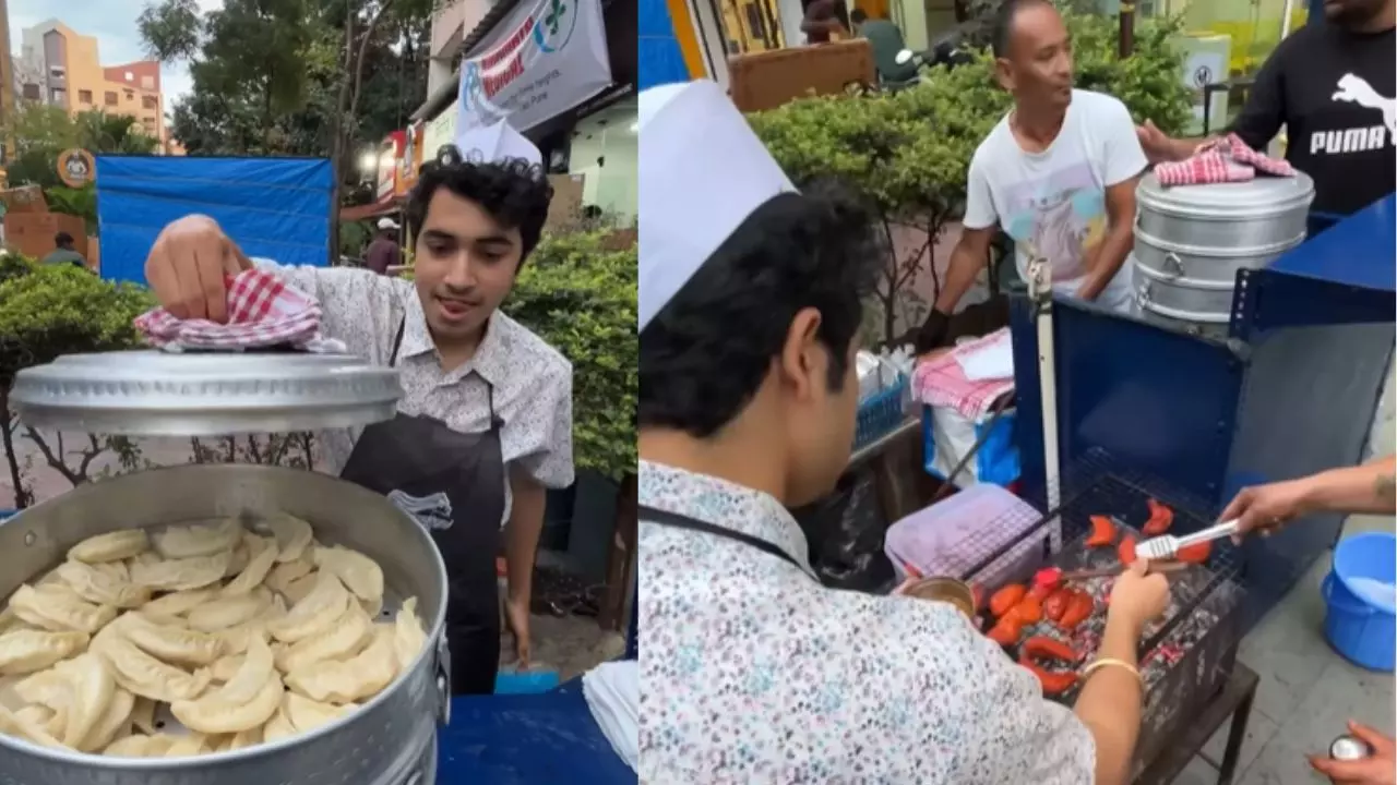 काश मैंने कॉरपोरेट करियर... मोमोज स्टॉल की कमाई देख उड़ गए लोगों के होश, Video हुआ वायरल