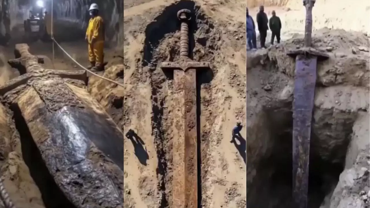 क्‍या सच में मिल गई कुंभकर्ण की तलवार? वायरल तस्‍वीरों की ये है सच्‍चाई