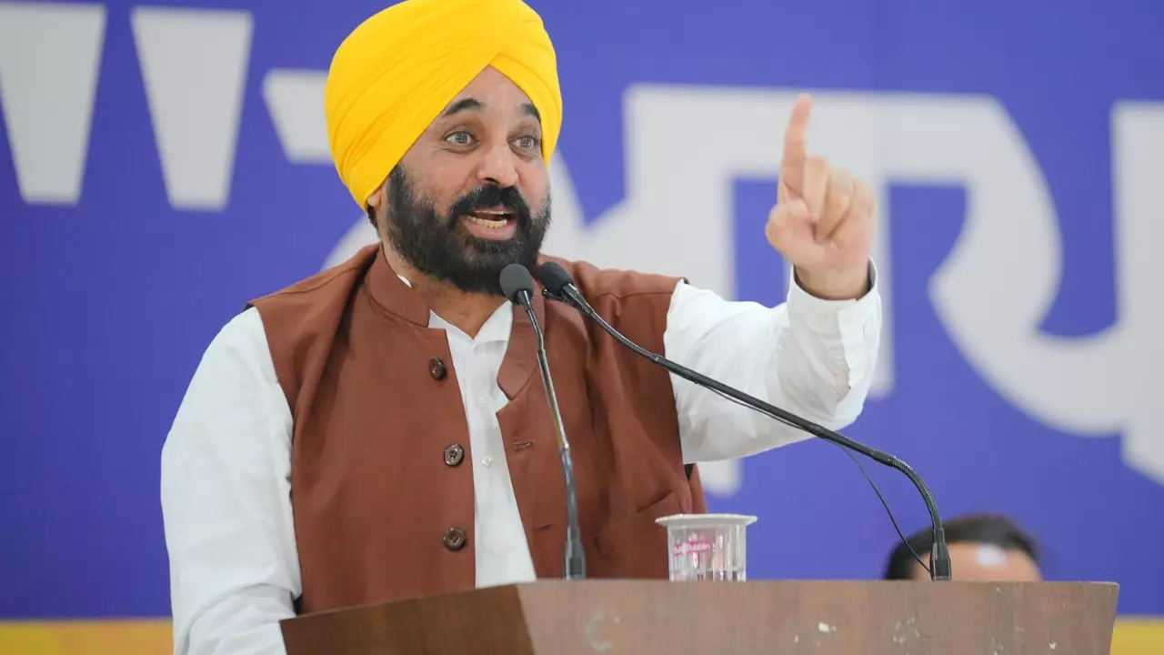 कांग्रेस को नहीं दिखती जनता की तकलीफें, डेरा बाबा नानक में सीएम मान की रैली, विपक्ष पर किया हमला