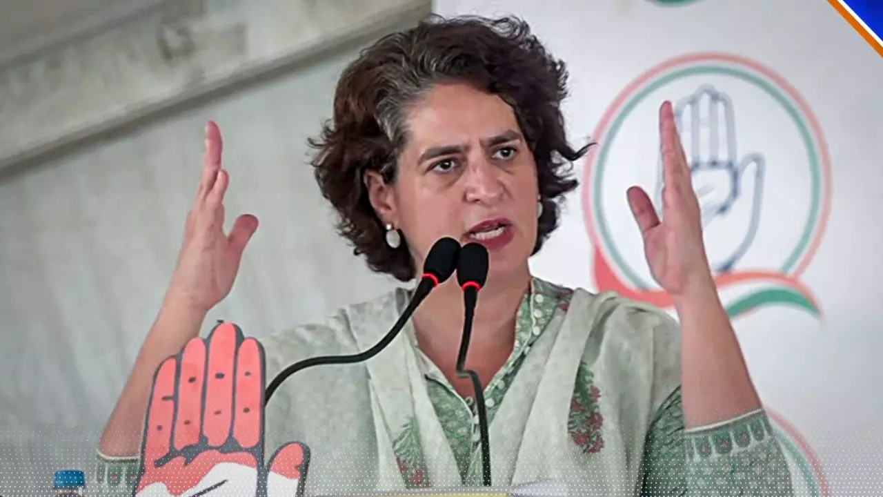 कांग्रेस महासचिव प्रियंका गांधी ने PM के आरोपों पर किया पलटवार, बोलीं-  जो वादे किए उसे पूरा किया
