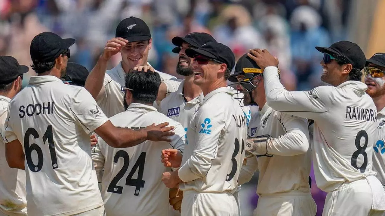 Ind Vs NZ:  न्यूजीलैंड ने रचा इतिहास, पहली बार भारत को उसके घर में 3-0 से दी करारी मात