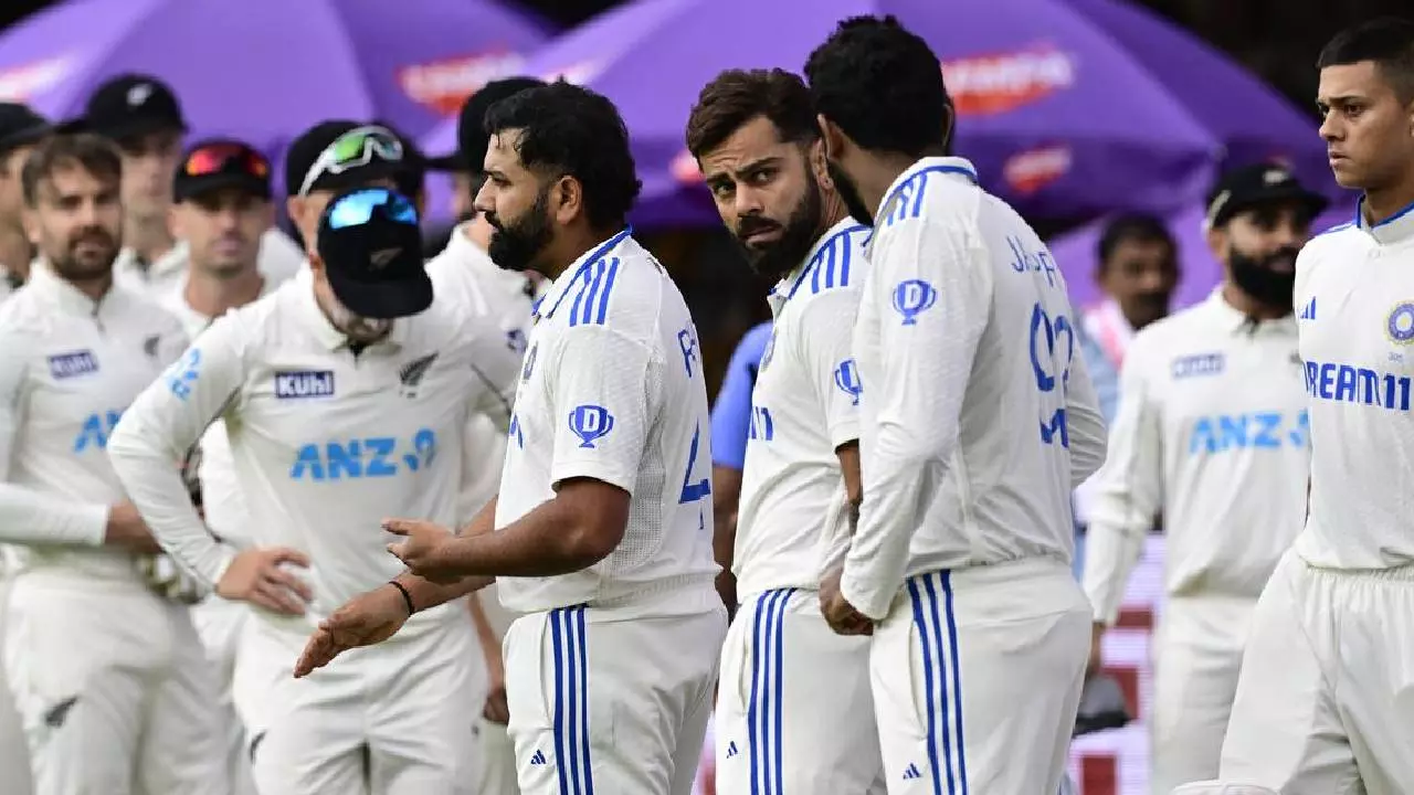 न्यूजीलैंड से मिली शर्मनाक हार के बाद भारत ने खोया नंबर वन का ताज, WTC पॉइंट्स टेबल में फिसली