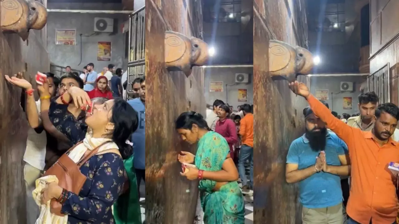 वृंदावन के मंदिर में श्रद्धालुओं ने AC के पानी को मान लिया चरणामृत, लोगों ने कहा- यह केवल भारत में ही हो सकता है
