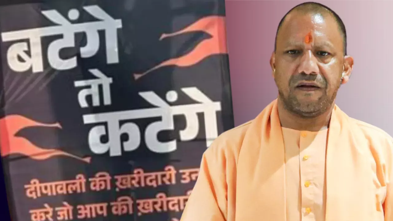 जयपुर में व्यापारियों को बंटेंगे तो कटेंगे का पोस्टर लगाना पड़ा महंगा, 10 दिन में गोली मारने की मिली धमकी जयपुर में व्यापारियों को बंटेंगे तो कटेंगे का पोस्टर लगाना पड़ा महंगा, 10 दिन में गोली मारने की मिली धमकी