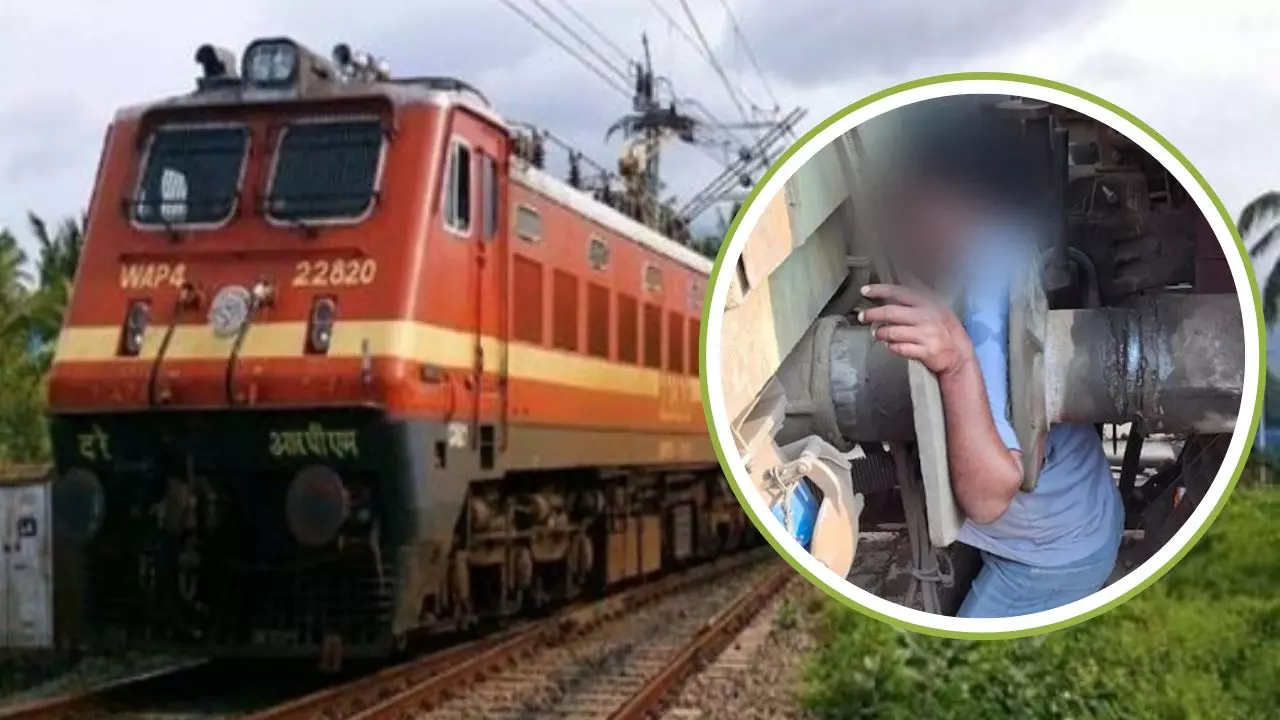 भगवान ऐसी मौत किसी को न दे! कपलिंग खोलते वक्त इंजन-बोगी के बीच दबा रेल कर्मचारी, वीडियो देख कांप जाएगी रूह