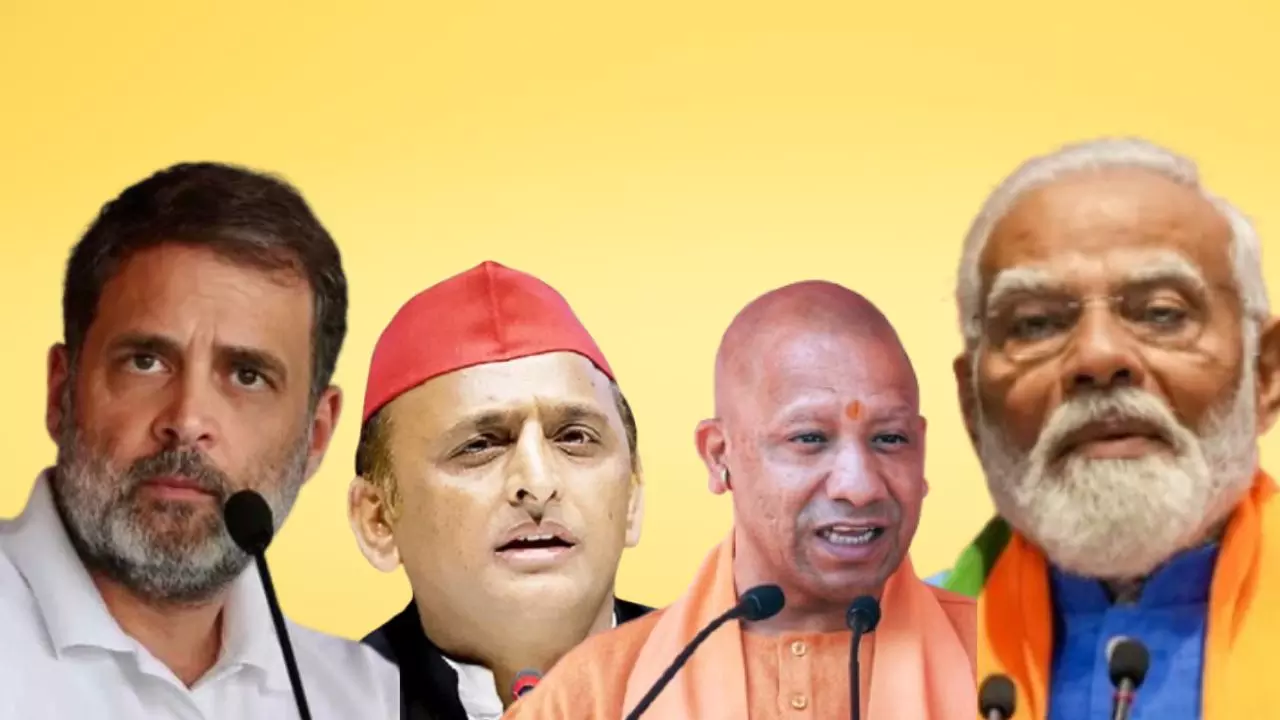 रैलियों में जुबानी जंग: कपड़े से नहीं होता कोई योगी, पढ़ें फायर ब्रांड नेताओं के चुनावी जुमले