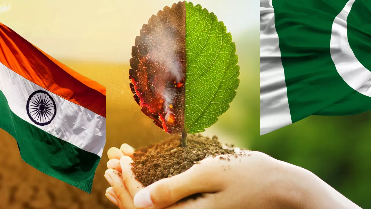 बढ़ता प्रदूषण और पिघलते ग्‍लेशियर, कुछ इस तरह जलवायु संकट की मार झेल रहे भारत और पाकिस्‍तान