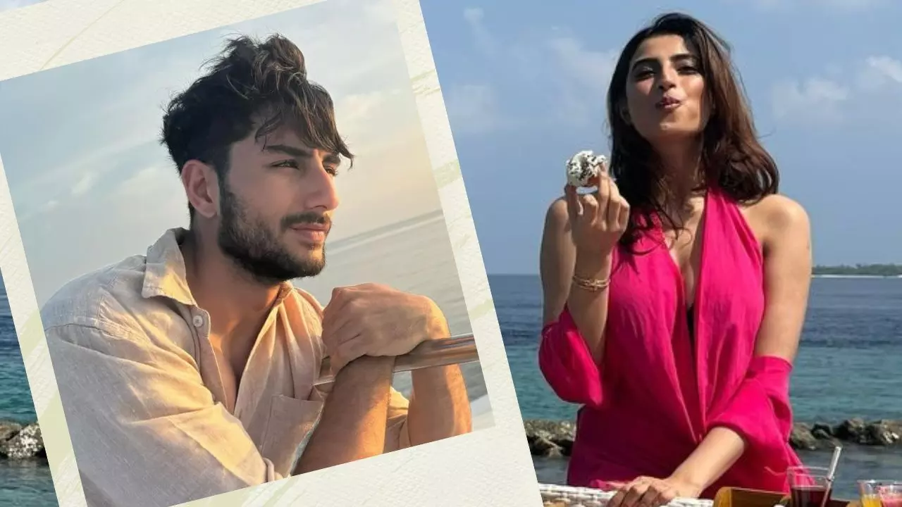 दो दिल मिल रहे हैं मगर...चुपके-चुपके! मालदीव में वेकेशन इन्जॉय करते दिखे इब्राहिम-पलक